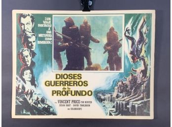 WAR GODS OF THE DEEP DIOSES  Movie Theater Lobby Card