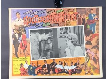 Hootenanny Hoot Movie Theater Lobby Card