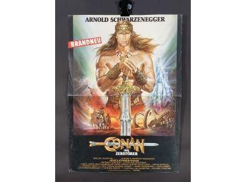 Conan The Destroyer Movie Theater Lobby Card