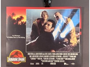 Jurassic Park Movie Theater Lobby Card