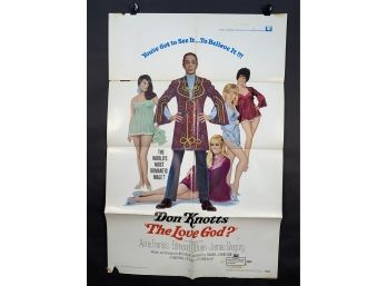 The Love God Vintage Folded One Sheet Movie Poster