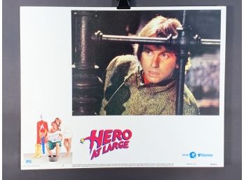 Hero At Large Movie Theater Lobby Card