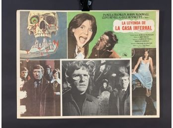 The Legend Of Hell House Movie Theater Lobby Card