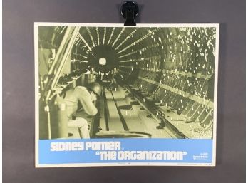Sidney Poitier The Organization Movie Theater Lobby Card