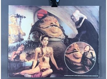 Star Wars Movie Theater Lobby Card