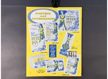 Walt Disney Peter Pan Movie Theater Pressbook
