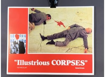 Illustrious Corpses Movie Theater Lobby Card