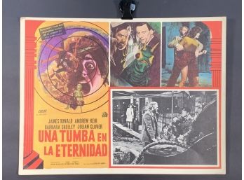 Five Millions Years To Earth Movie Theater Lobby Card
