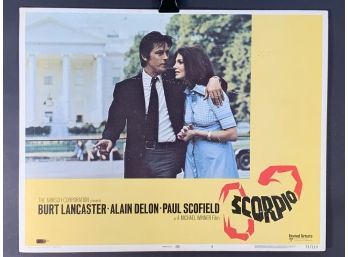 Scorpio Movie Theater Lobby Card