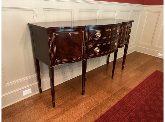 A Traditional Mahogany Sideboard By Stickley
