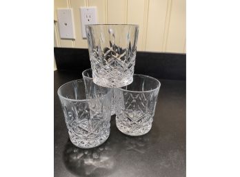 Marquis By Waterford Set Of 4 Crystal Tumbler