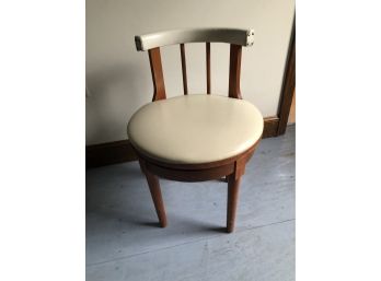 Mid Century Vanity Swivel Chair