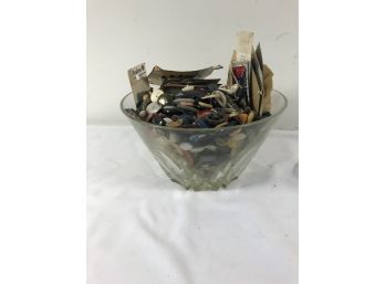 Bowl Of Vintage Buttons