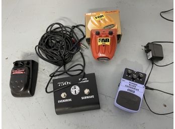 Four Foot Pedals & Switches From Dan Electro, Behringer, SWR & Ibanez