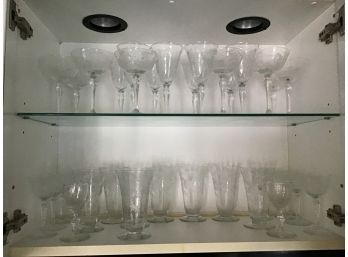 Lot Of Glassware