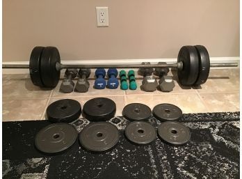 Weights, Barbell, Hand Weights