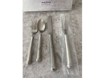 Vintage Gorham OCETTE 4 Pc Pewter Place Setting, 1978 (2 Of 5)
