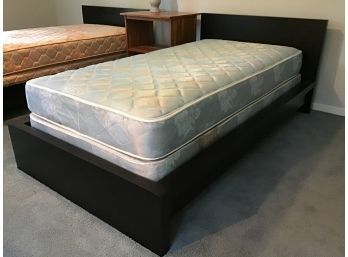 Black Ikea Platform Bed, Twin (1 Of 2)