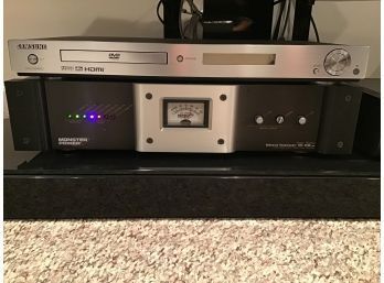 Electronics Lot - Samsung DVD-HD850 And Monster Power HTS3500 Power Center Surge Protector