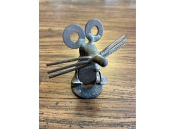 Metal Works Toy Mouse Welding Art