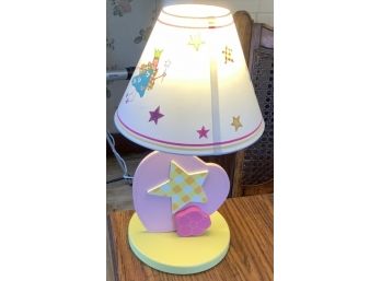 Great Vintage Laura Ashley Childrens Lamp. Tested. Works Fine.