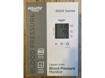 Upper Arm Blood Pressure Monitor: Equate NEW In Box