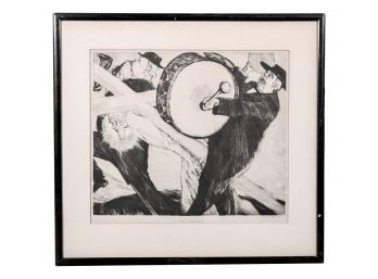 Will Dyson Signed Etching 'Via Dollarosa'