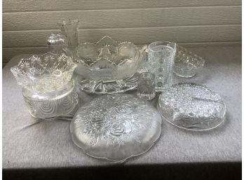 Cut Glass Lot #2 (13 Pieces)