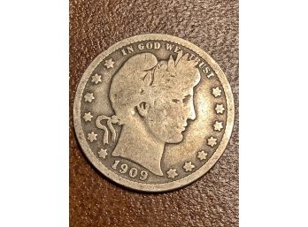 1909 Quarter Dollar