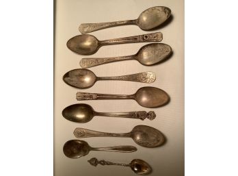 Silver Plated Spoon Lot