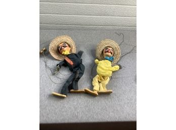 Marionette Puppet Lot Of 2