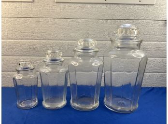 Glass Jars Of Different Sizes