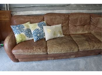 3 Piece Leather Sectional