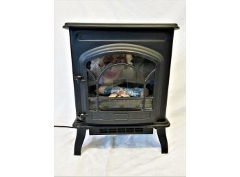 Sylvania Electric Fireplace Heater With Flame #SOQC111