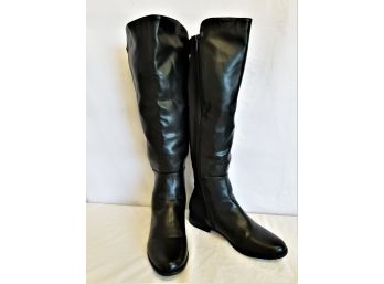 Women's Over The Knee Black Wide Calf Boots By Lane Bryant Size 11W  (New)