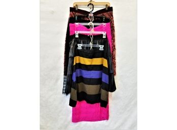Five Women's Various Style Skirts Size Large To 1XL  New