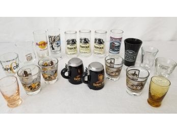 Collection Of Nineteen Shot Glasses