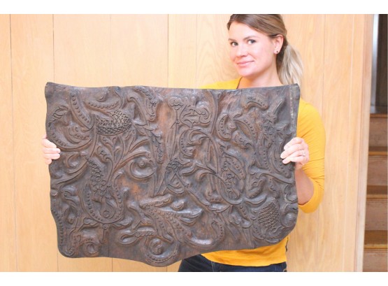 Carved Wooden Wall Art