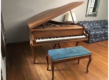 A Stunning Chickering And Sons Baby Grand Piano - 1960-1965 - Cabriole Legs