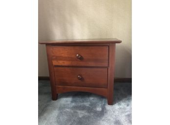 A Kincaid Furniture 2 Drawer Bedside Table Or End Table