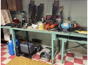 LARGE TOOL BENCH LOT