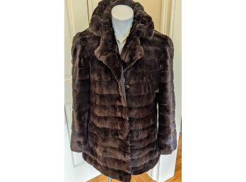 Sheared Mink Reversible Coat. Size Petite Excellent Condition