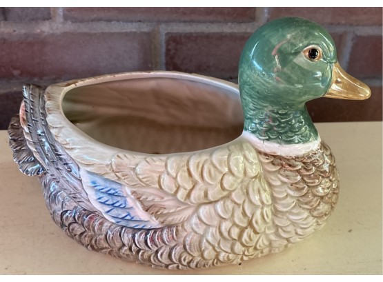 Fitz And Floyd Duck Planter