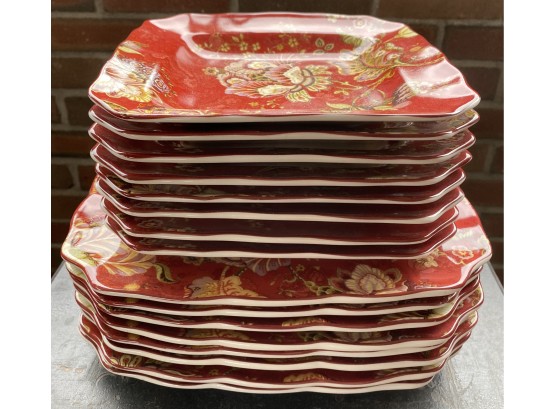 Eight Dinner And Eight Salad Plates