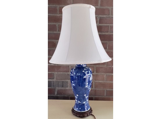 Blue And White Jar Lamp