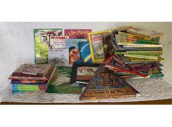 Large Group Of Children's Books