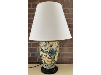 Paint Decorated Ceramic Lamp