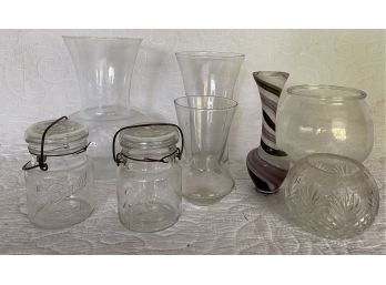 Glass Vases & Ball Jars