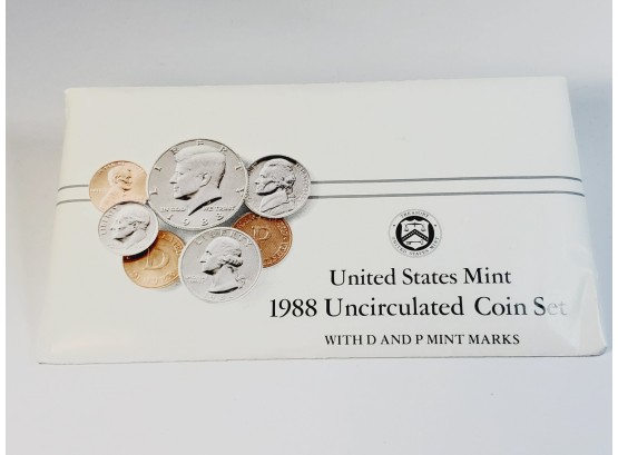 1988 United States P & D Uncirculated Mint Set