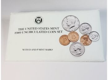 1989 United States P & D Uncirculated Mint Set
